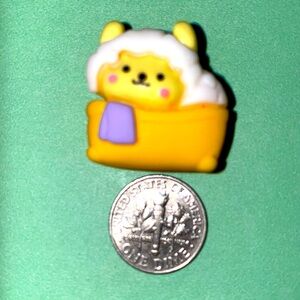 (10 for $15) Sanrio Pompoms Taking a Bath Resin Crocs Shoe Charms